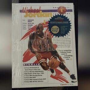 Michael Jordan Basketball Magazine